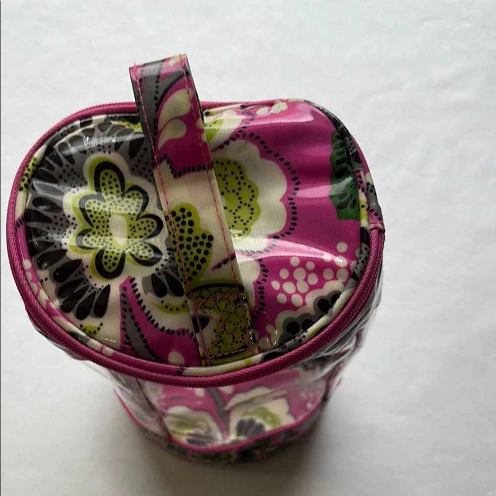 Vera Bradley Pink Floral Makeup Organizer